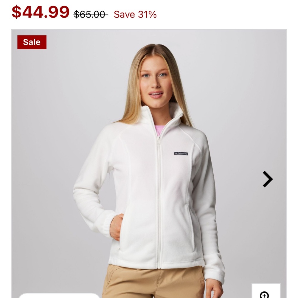 Columbia Benton Springs full zip